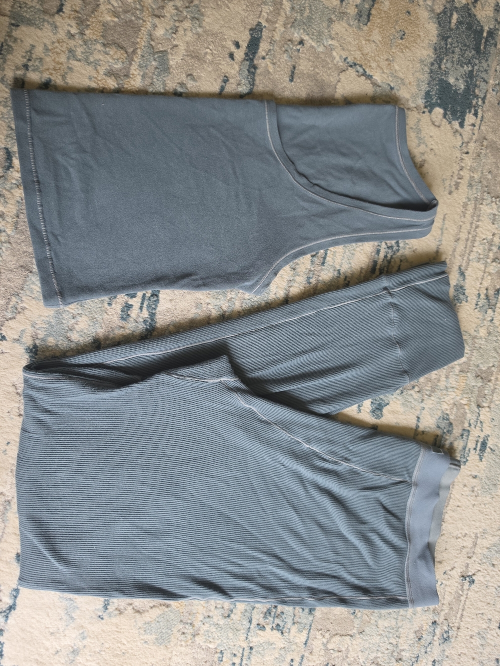 SKIMS Cotton Rib Tank & Legging Lounge Set 2X